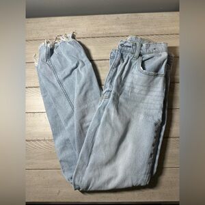 Abercrombie & Fitch Light Blue Ultra High Rise Jeans